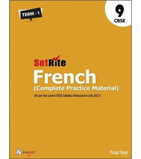 SetRite French Complete Practice Material For CBSE Class 9 by Pooja Tyagi